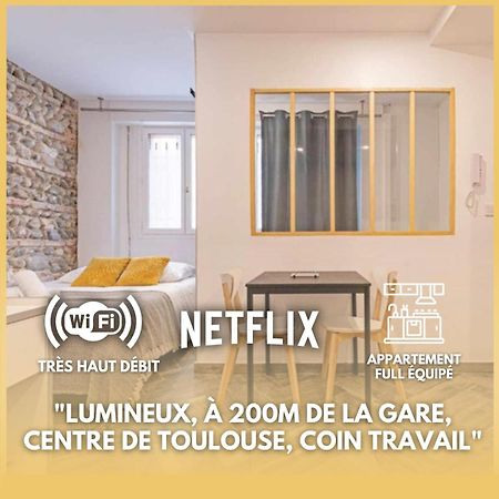 Grand Studio Avec Espace De Travail 툴루즈 외부 사진
