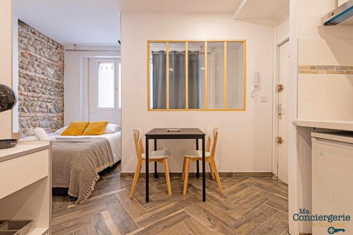 Grand Studio Avec Espace De Travail 툴루즈 외부 사진